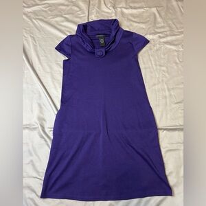 Vintage Alyn Paige New York purple mini dress Size small